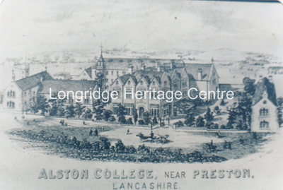 152C - Alston College - Taken from an old drawing - Unknown