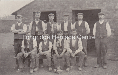 155A - Thornley Tile Kiln - A group of workmen - Unknown