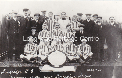 161A - Longridge Football Team - Winners 1909 - 1910 West Lancashire League - 1910