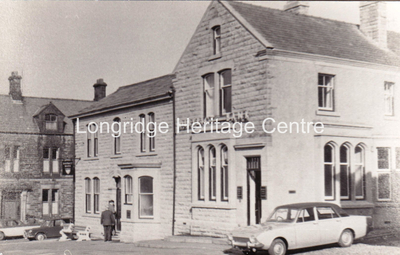 170A - Berry Lane - A view of the District Bank and house - 1960