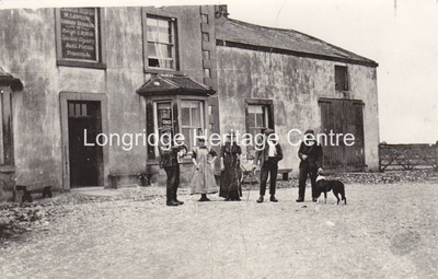 170B - Craven Heifer - Chaigley with the Lawson family outside - Unknown