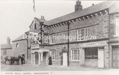 176B - White Bull Hotel - Ribchester - 1907
