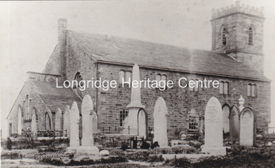 179C - Parish Church of St Lawrence - View in late 1880s - 1880s