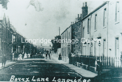 301C - Berry Lane - Looking towards the Forrest Arms - Unknown