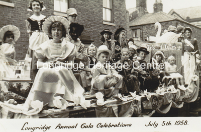315A - Longridge Annual Gala - One of the floats in Mersey Slreet - 1958