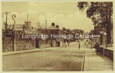333A - Berry Lane - Looking up from opposite the railway goods yard - Unknown