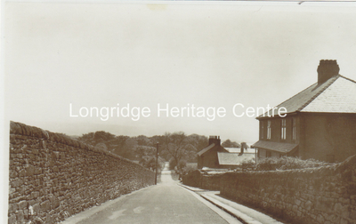 333C - Calfcote Lane - Looking down towards Lower Lane - 1930