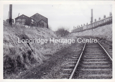 341A - Railway - Looking down from Chatburn Road - 1966
