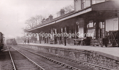 341c - Railway - Train entering Station - 1912
