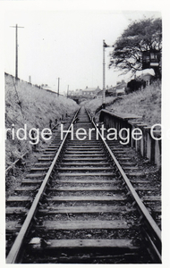 342B - Railway - Looking down line to Stone Bridge - Unknown