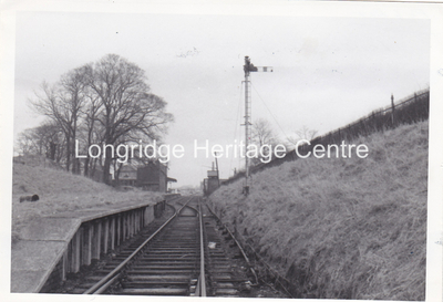 342C - Railway - View up to Station and Water Tank - 1966