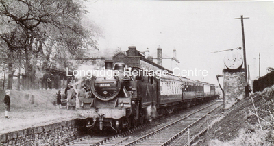 345C - Railway - Rail Tour leaving for Preston - 1954