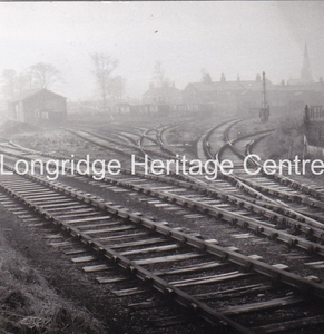 349F - Railway - Misty View of Goods Yard - 1966