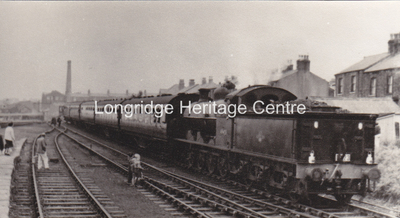 350A - Railway - Special waiting to return to Preston - 1962