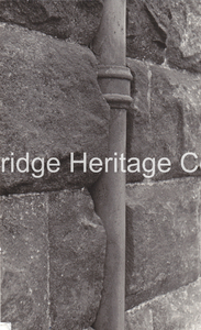 350D - Railway - Recessed downspout on Victoria Mill  - 1966