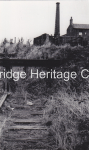 351A - Railway - Head Shunt buffers next to farm bridge  - Unknown