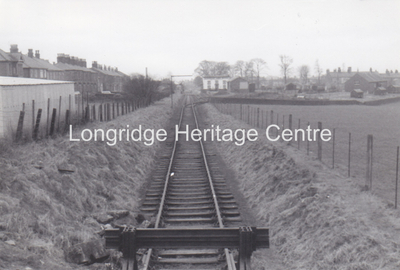 352A - Railway - Looking down towards Towneley Arms - 1966