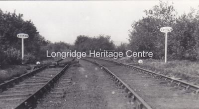 353D - Railway - Looking up the line towards Lords Delph - 1932