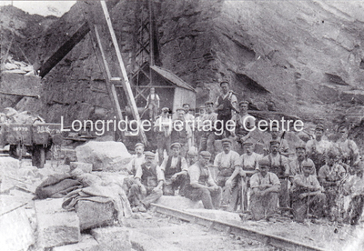 360A - Quarries - Crofts railway quarry - 1910