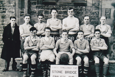 375A - Football Team - Stone Bridge football team photograph - 1948