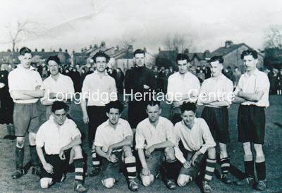 375B  -  Football Team - Ribchester FC Finalists - 1950