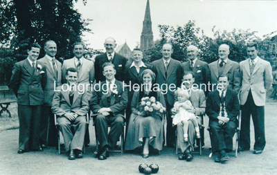 376A - British Legion Club - Bowling section Presidents Day - 1953