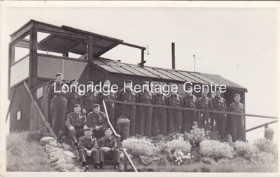 379A - Observers Corps Post - Members group in Higher Road - 1941