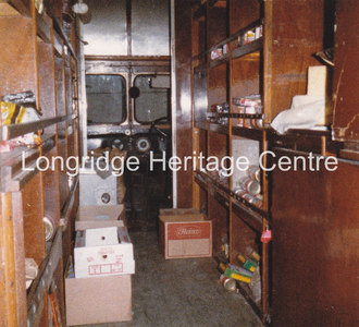406D - Co-op Wagon - Co-op Mobile Shop Inside - 1980