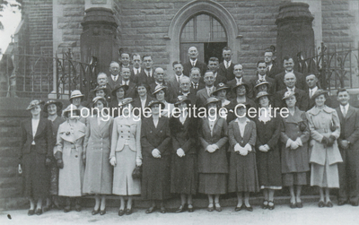 414A - St Paul's Church - Group photo of choir - 1939