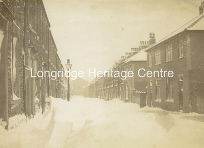 426B - Mersey Street - In deep snow - 1940