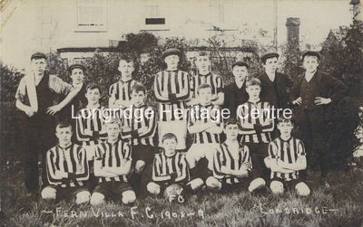 438C - Fern Villa Football Club - Football Club Longridge - 1909