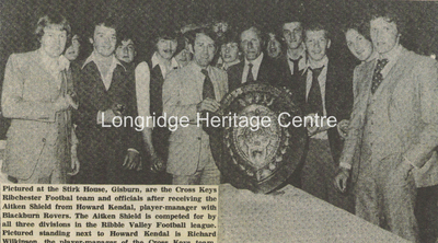 439B - Ribchester - Cross Keys Football Club Aitken Shield Winners - Unknown