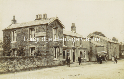 451B - Grimsargh  - View of Plough Inn - 1929