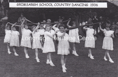 457A - Grimsargh - Grimsargh School country ribbon dance - 1936