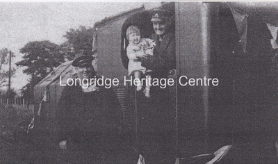 460A - Grimsargh - Loco Gradwell at Grimsargh on last trip to Whittingfham - 1957