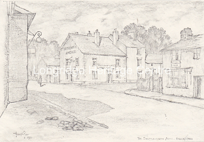 493B - Broughton - The Shuttleworth Arms sketch - 1922