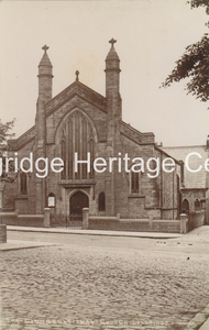 497B - Berry Lane - Congregational Church from Church Street - 1909