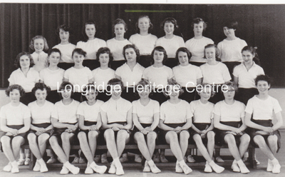 514B - Longridge High School - Group of girls - 1960
