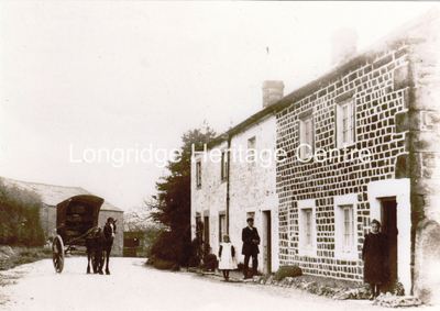 540B - Thornley - edlam Cottages. Co-op van - Unknown
