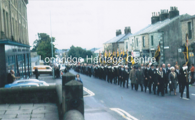 546B - Berry Lane - Royal British Legion procession - 1975