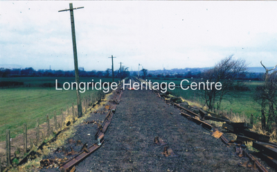 549B - Berry Lane - Dismantling the tracks - 1969