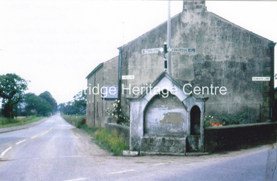 563B - Dilworth Brow - View of trough at junction with Lower Lane - Unknown
