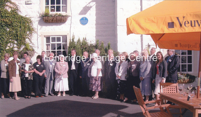 567A - Higher Road - Unveilling Blue Plaque at Longridge Restaurant - 2006