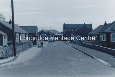612C - Towneley Road - Looking towards footpath to Fleet Steet - 1970