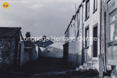 658A - King Street - West side rear of houses- 1970