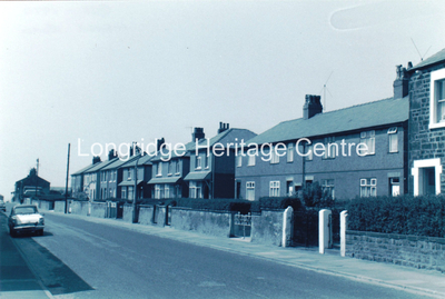 666B - Higher Road - Numbers 5-33 Looking down to King Street- 1970
