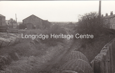 6992A - Stone Bridge - Looking along the old railway - 1970