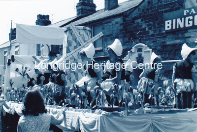 6994B - CP 67 Field Day Parade - Float passing Palace Bingo - 1970