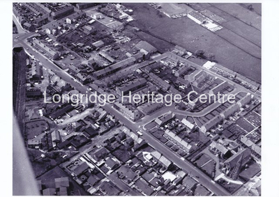 707 - Aerial View - Derby Road, Stone Bridge to St Wilfrid's - 1968