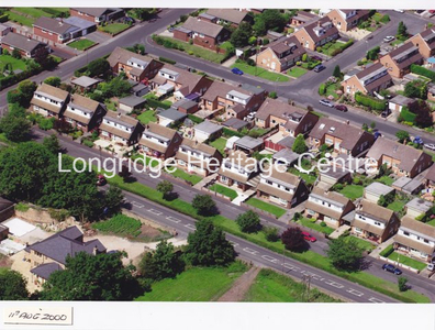 721 - Aerial View - Lower Lane, Calfcote Lane - 2000